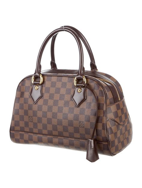 lv duomo damier ebene|Damier Ebene canvas handbags.